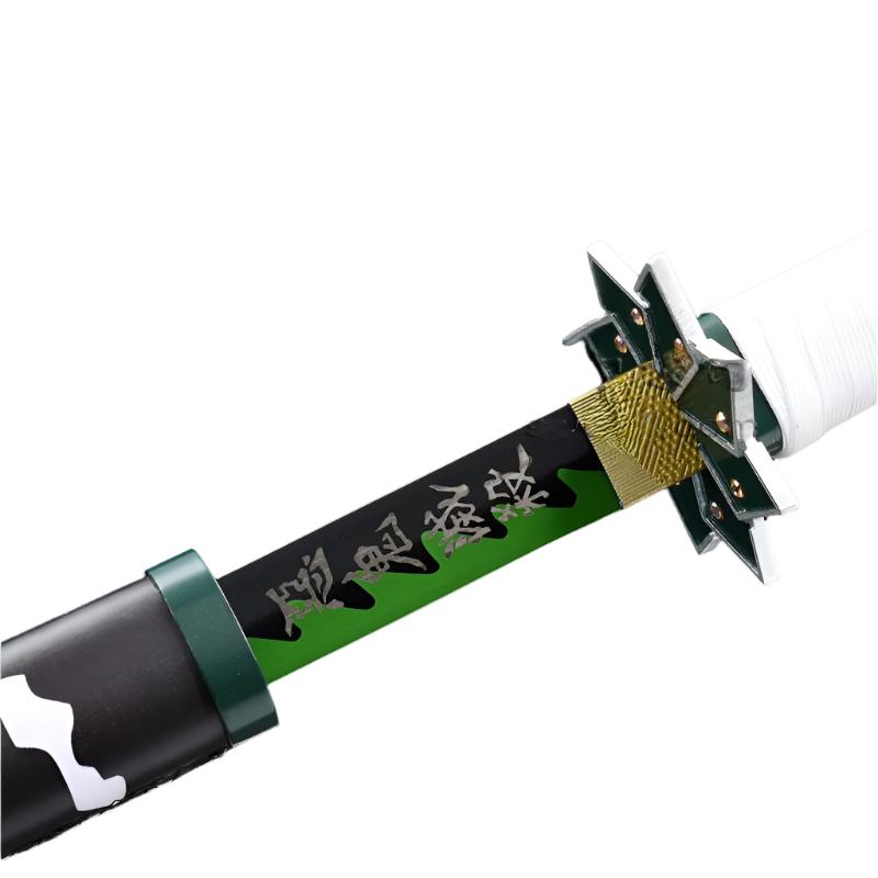 SANEMI SHINAZUGAWA'S GREEN NICHIRIN KATANA (SANEMI SWORD)