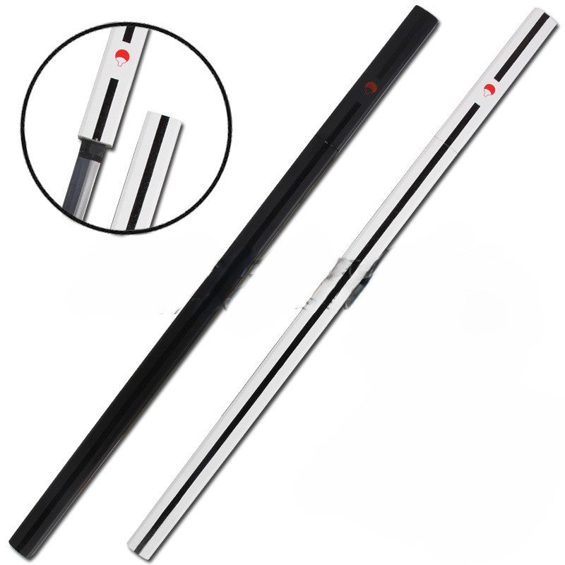 40" Metal Blade Naruto Sasuke Kusanagi Grass Cutter Sword Katana Cosplay