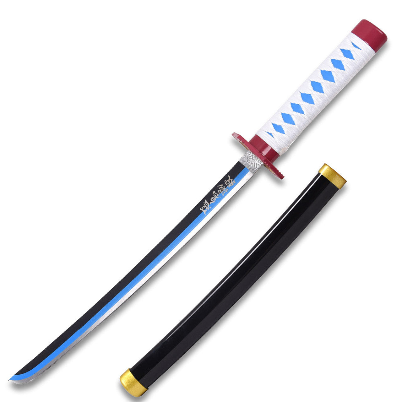 GIYU TOMIOKA'S BLUE NICHIRIN MINIATURE KATANA (GIYU SWORD)