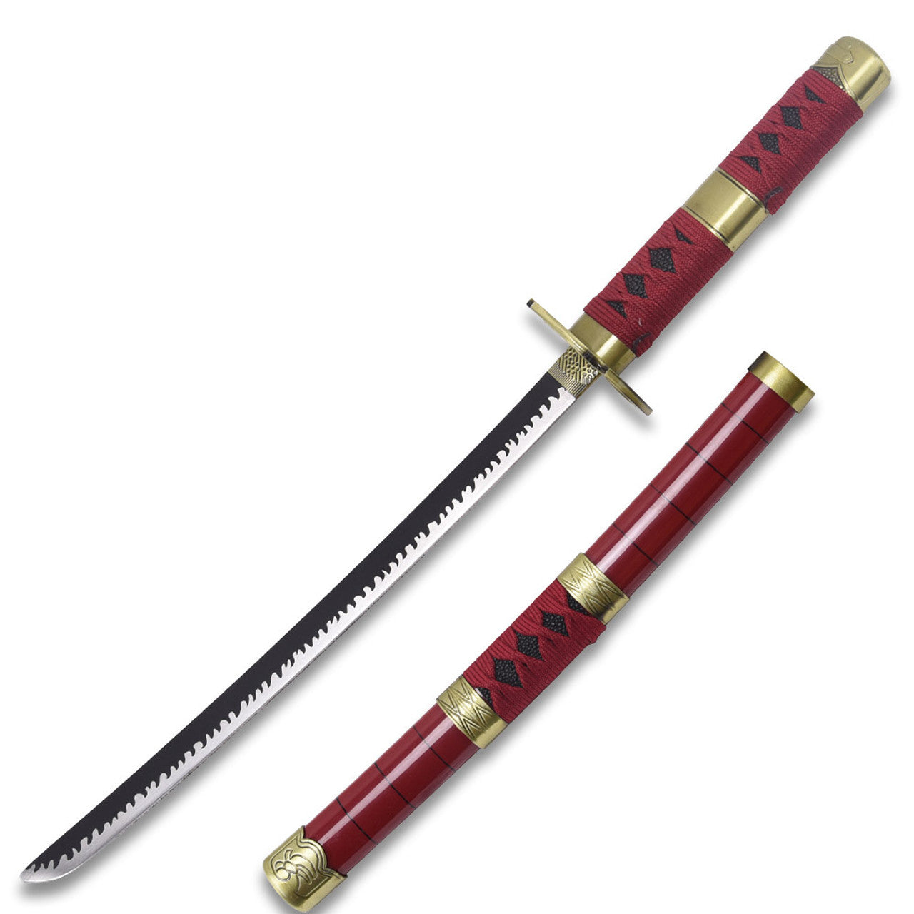 One Piece Anime Cosplay Replica Zoro Wado Ichimonji Sword No sharp