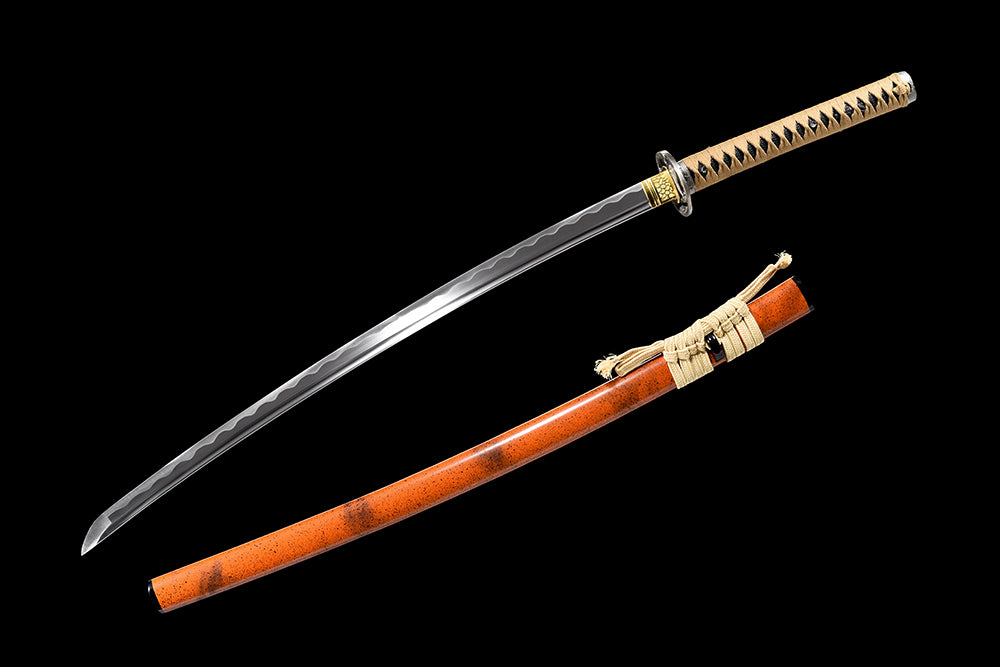 Japanese style katana sword