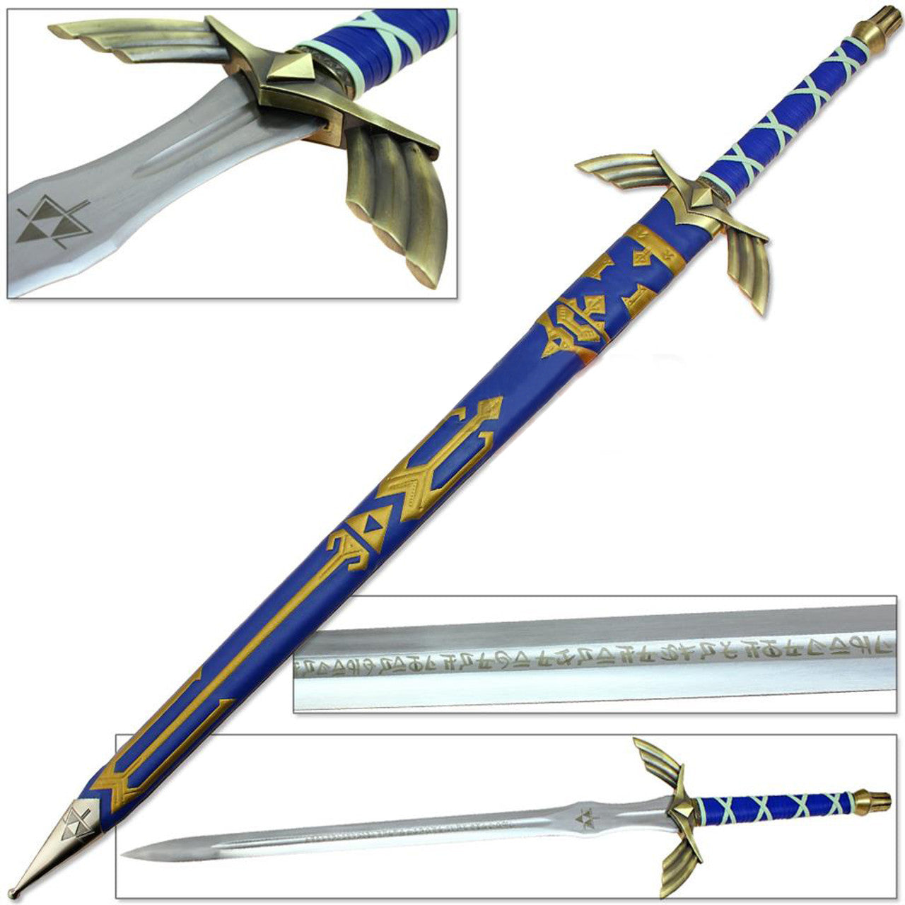 Legend of Zelda FULL TANG Master Sword Skyward Limited Edition Deluxe Replica (NOT SHARP)