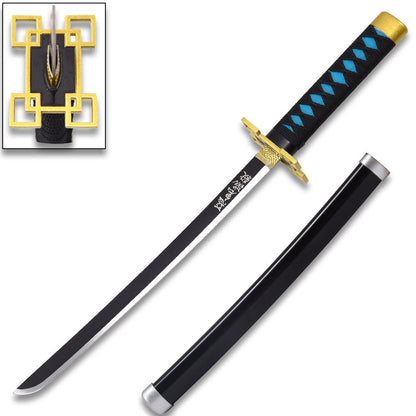 Demon Slayer - 16.5 Muichiro Tokito Nichirin Sword Katana Metal Not sharp