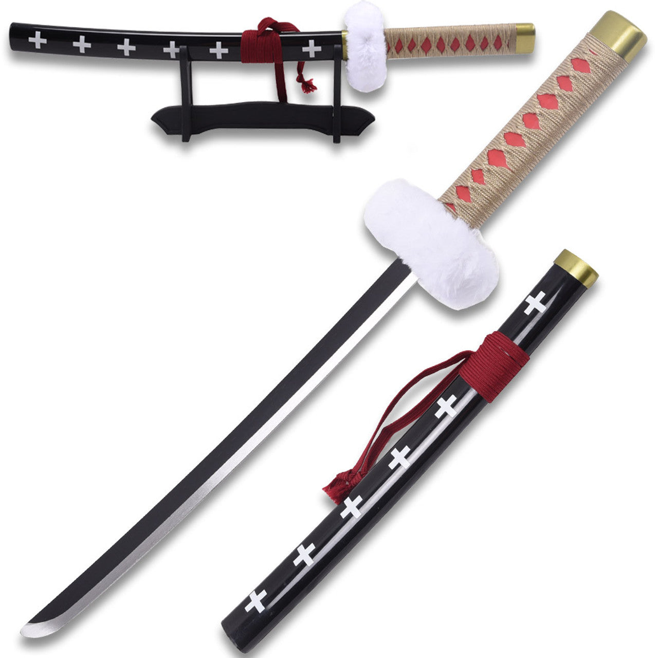 One Piece Anime Surgeon of Death Doctor Trafalgar Law Sword Steel 16.5 Inches