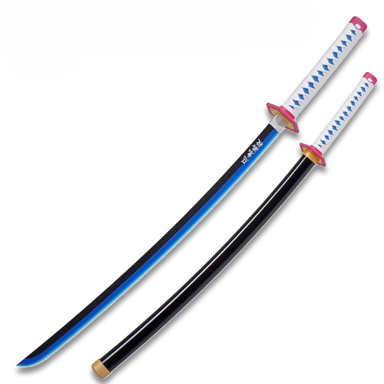 DEMON SLAYER - Zisu Wood New Anime Replica Cosplay Sword w/Plastic Scabbard